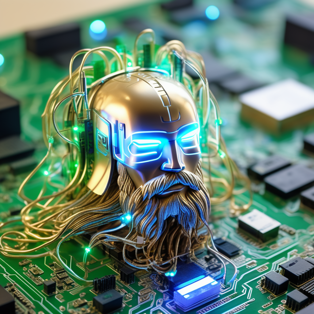 SciMatrixDecoder AIQ Agent AI CPU Icon